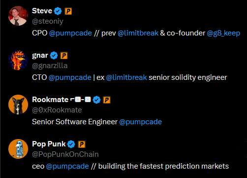 Pumpcade team on X